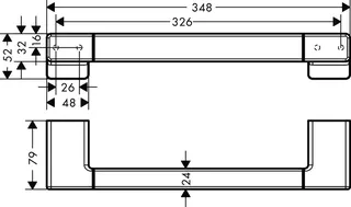 Hansgrohe Haltestange AddStoris PGO – Bild 4
