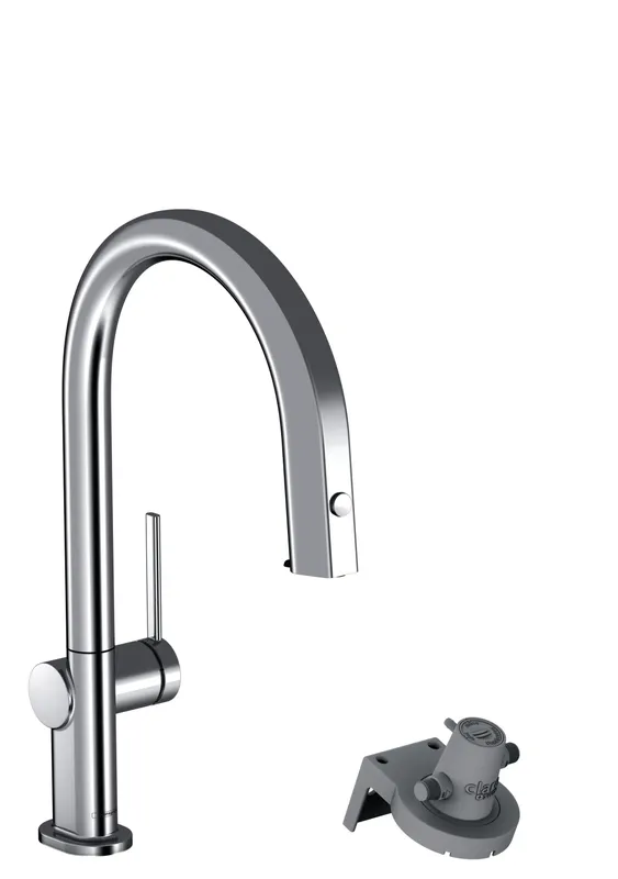 Hansgrohe FilterSystem 210 Aqittura M91 Ausziehauslauf 1jet sBox chrom