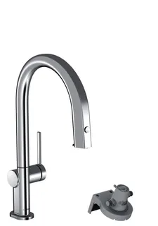 Hansgrohe FilterSystem 210 Aqittura M91 Ausziehauslauf 1jet sBox chrom – Bild 2