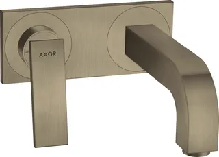 Hansgrohe Waschtischmischer UP Axor Citterio F-Set m.Hebelg.lang.Auslauf u.Platte BN
