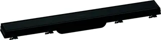 Hansgrohe RainDrain Match Duschrinne 600 mm mit höhenverstellbaren Rahmen schwarz – Bild 2