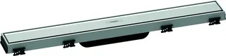 Hansgrohe RainDrain Match Duschrinne 600 mm mit höhenverstellbaren Rahmen weiß – Bild 2