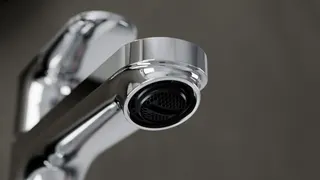 Hansgrohe Waschtischmischer Rebris S 110 CoolStart EcoSmart+ m.Zugst.chrom – Bild 4