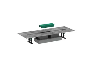 HG Komplettset uBox universal für flache Installat.700mm für DR FS