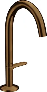 Hansgrohe Waschtischmischer Select 170 Axor One mit Push-Open Ablaufgarnitur BBR