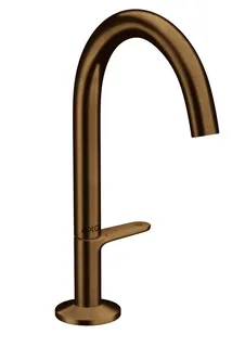 Hansgrohe Waschtischmischer Select 170 Axor One mit Push-Open Ablaufgarnitur BBR – Bild 2