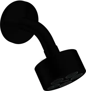 Hansgrohe Kopfbrause Axor One 75 1jet EcoSmart mit Brausearm mattschwarz – Bild 2