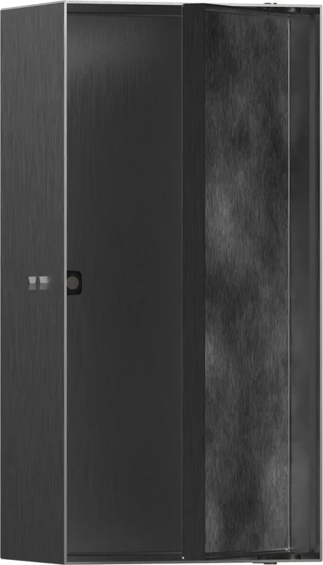 Hansgrohe XtraStoris Rock Wandnische mit befliesb.Tür 300 x 150 x 100 mm BST
