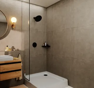 Hansgrohe Kopfbrause Crometta S 240 mattschwarz – Bild 3