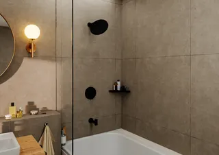Hansgrohe Kopfbrause Crometta S 240 mattschwarz – Bild 4