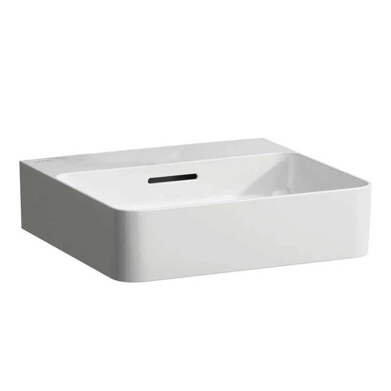 Laufen HWB VAL 420x450x155 ohne Hahnloch mit Überlauf weiß matt