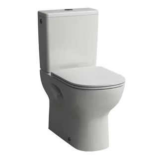 Laufen Tiefspül-WCKombi LUA 650x360x420 Abg. waagr./senkr. LCC weiß