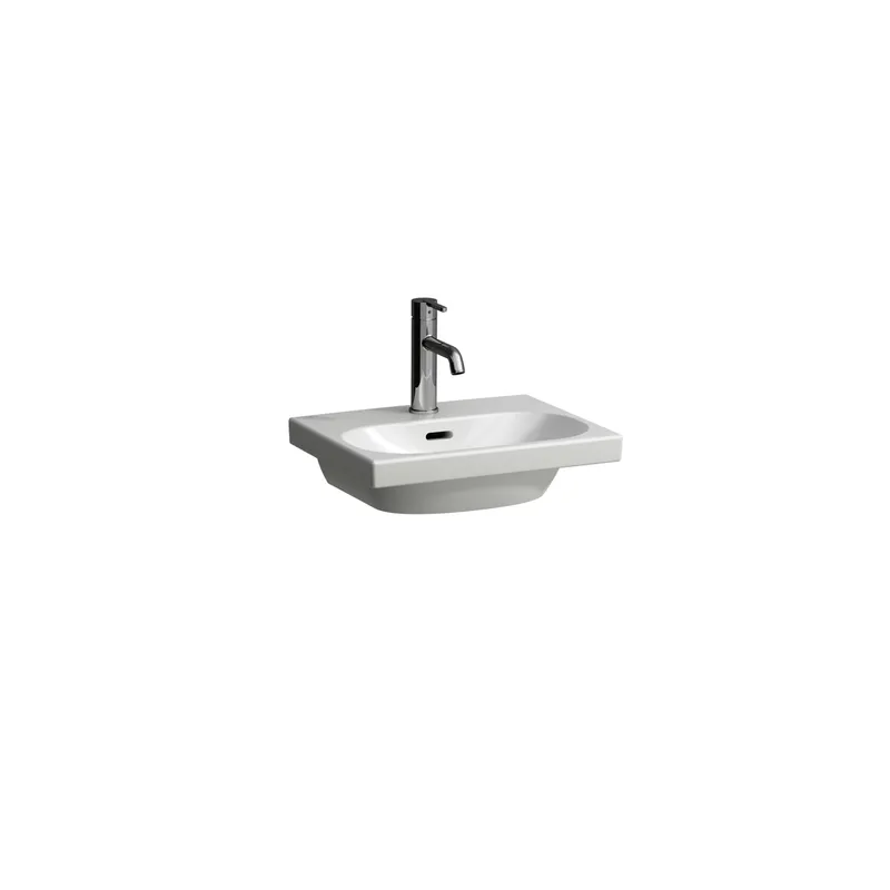 Laufen HWB LUA 350x450x135 1 Hahnloch mit Überlauf LCC weiß