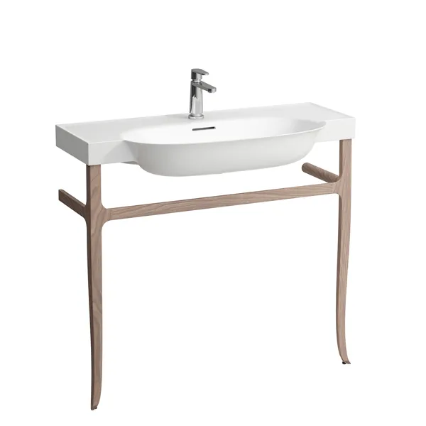 Laufen Waschtisch-Gestell THENEWCLASSIC 320x985x830 bodenstehend f. Waschtisch H813857 walnuss