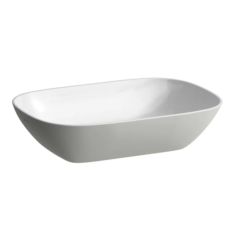 Laufen Waschtisch-Schale INO 350x500x145 ohne Hahnloch ohne Überlauf weiß matt