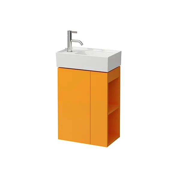 WTU K-LAUFEN 270x440x600 1Tür links Regal rechts P/P f.WT H815335 ockerbraun