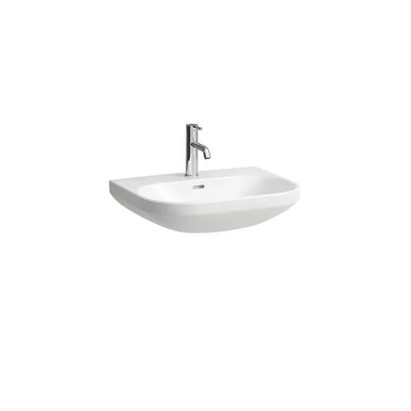 Laufen Waschtisch LUA 460x600x180 1 Hahnloch mit Überlauf nicht unterbaufähig weiß