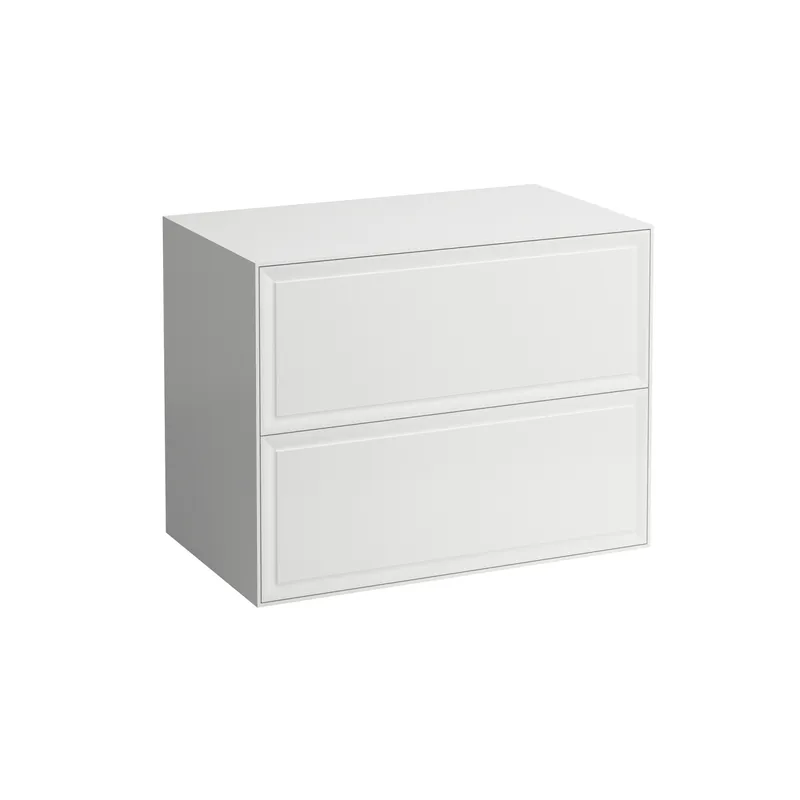Laufen Sideboard THE NEW CLASSIC 457x777x600 o. Aus 2 Schubl Push/Pull weiß matt