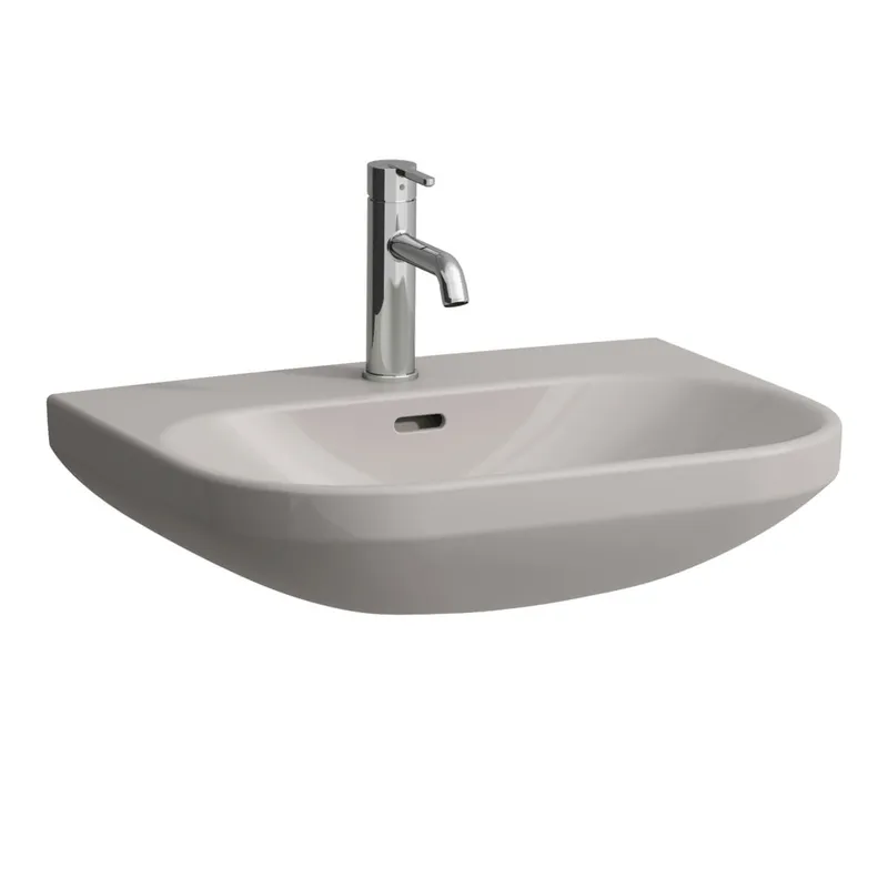Laufen Waschtisch LUA 460x600x180 1 Hahnloch mit Überlauf nicht unterbaufähig manhattan