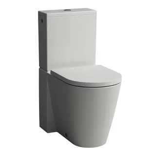 Tiefspül-WCKombi K-LAUFEN 660x370x430 spülrandlos Abg. waagr./senkr. we matt – Bild 2