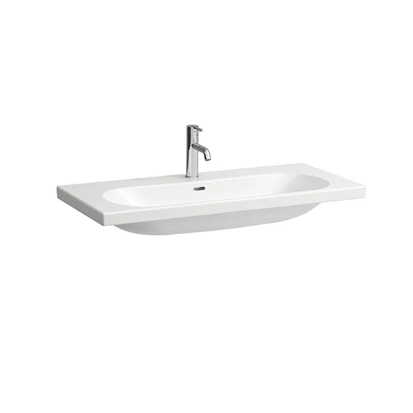 Laufen Waschtisch LUA 460x1000x180 1 Hahnloch mit Überlauf LCC weiß