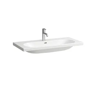 Laufen Waschtisch LUA 460x1000x180 1 Hahnloch mit Überlauf LCC weiß