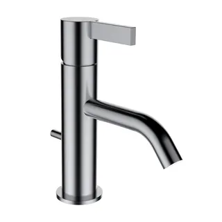 LF WT-Mischer K-LAUFEN Ausladung 115mm m. Ablaufventil PVD Edelstahl gebürstet