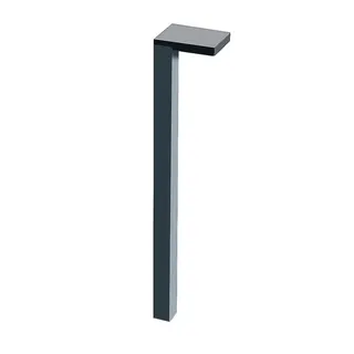 Laufen Füße SPACE (2 Stück) für WTU und Hochschränke aluminium dunkelbraun