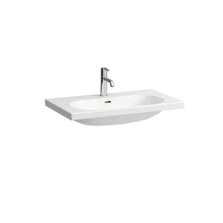 Laufen Waschtisch LUA 460x800x180 ohne Hahnloch mit Überlauf weiß