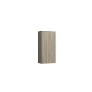 Laufen Halb-HS BASE 185x350x700 1 Tür Scharn. links 2 Ablg. m.Griff ulme hell