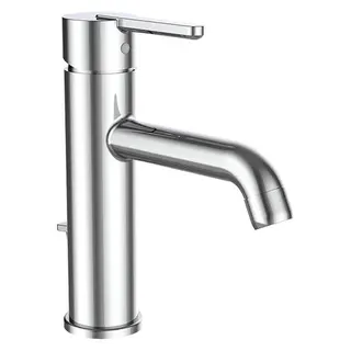 Laufen Waschtisch-Mischer halbhohe Ausf. LUA Eco+ Ausld. 135 mm mit Ablaufgarnitur chrom