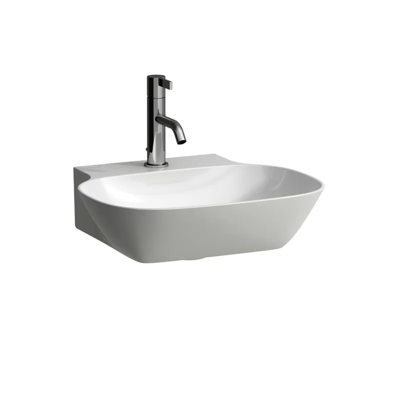 Laufen Aufsatz-HWB INO 450x410x145 1 Hahnloch ohne Überlauf weiß