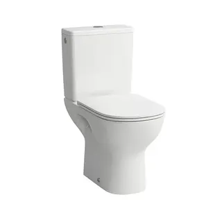 Laufen Stand-T-WC LUA 650x360x420 spülrandlos Abg. waagr. weiß