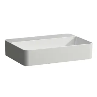 Laufen Waschtisch-Schale VAL 400x550x150 m. Arm-bank ohne Hahnloch ohne Überlauf Ül-Kanal un. geschlossen we