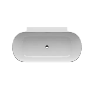 Laufen wandangebunde Badewanne LUA 855x1700x540 Marbond weiß – Bild 2