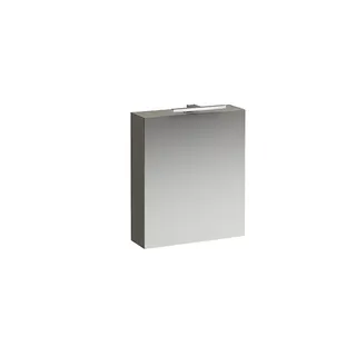 Laufen SPS BASE LED horiz.m.Schalter Steckd. 185x600x700 1 Tür Scharn. links ulme hell