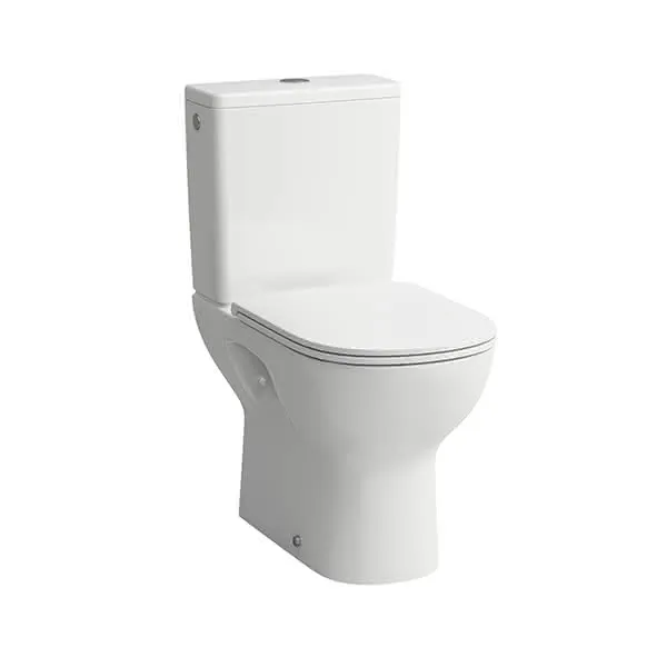 Laufen Stand-T-WC LUA 650x360x420 spülrandlos Abg. senkr. weiß