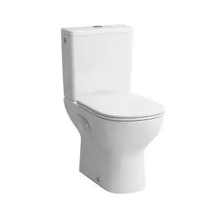 Laufen Stand-T-WC LUA 650x360x420 spülrandlos Abg. senkr. weiß