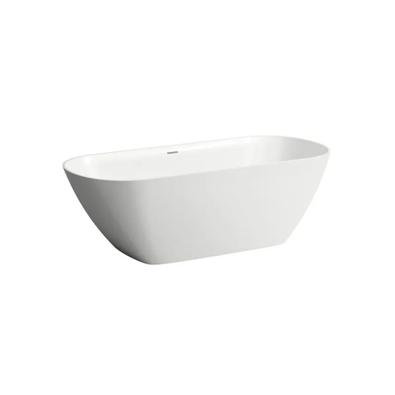 Laufen freistehende Badewanne LUA 750x1700x540 Marbond weiß