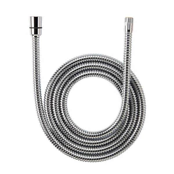 Laufen Metall-Brauseschlauch verstärkt 1/2" x 3/8", Länge 2000mm, chrom