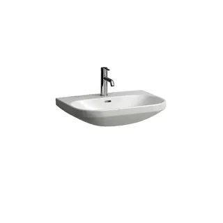 Laufen Waschtisch LUA 460x650x180 1 Hahnloch mit Überlauf nicht unterbaufähig weiß