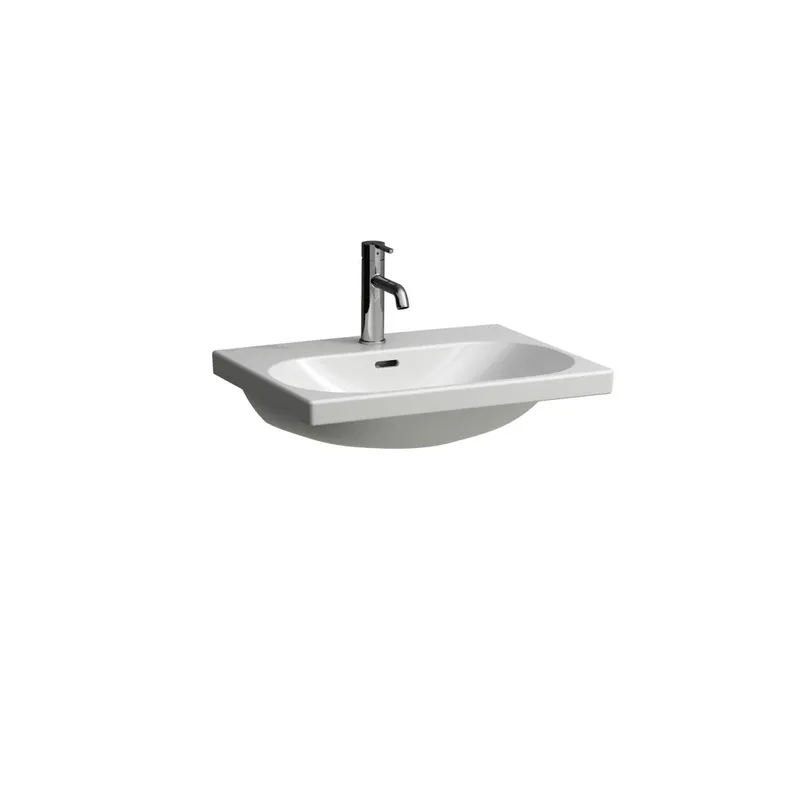 Laufen Waschtisch LUA 460x600x180 1 Hahnloch mit Überlauf LCC weiß