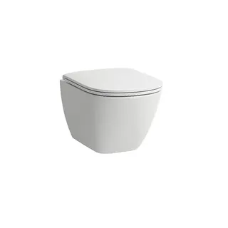 Laufen T-WC wandh. LUA 490x360 spülrandlos Ausf. kurz verdeckte Bef. weiß