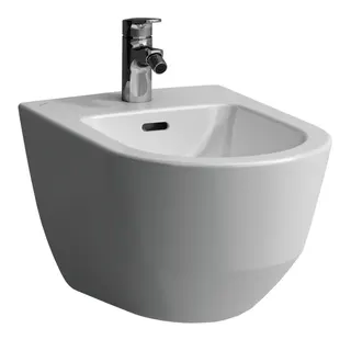 LF Wandbidet PRO 530x360 1 Hl. o. seitl. Loch f. Wasserans bahamabeige