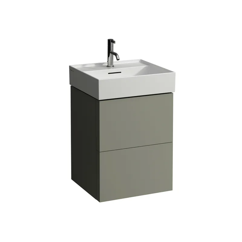 WTU K-LAUFEN 450x480x600 2 Schubl Push/Pull f.WT H810332 kieselgrau
