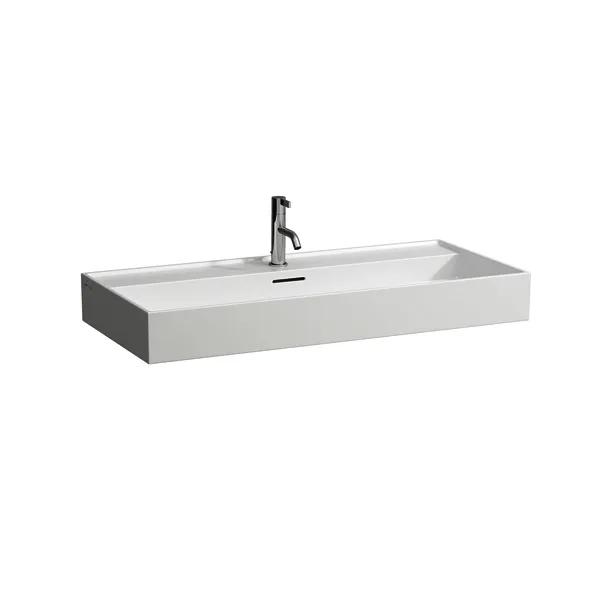 Waschtisch K-LAUFEN 460x1000x145 1 Hahnloch mit Überlauf Standardablauf weiß