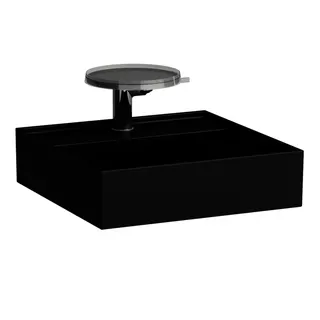 LF HWB K-LAUFEN 460x460x150 1 Hlo.Ül. versteckter Abl. schw ma.