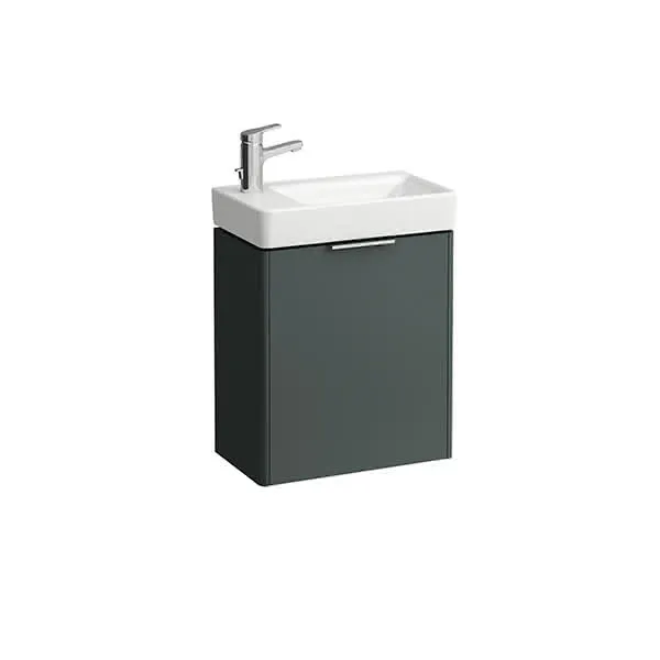 Laufen WTU BASE 267x460x515 1Tür Scharn. links m.Griff f.WT H815955 verkehrsgrau