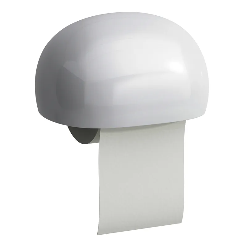 Laufen Rollenhalter ALESSI 150x185x110 Montage geschraubt Weiß