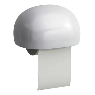 Laufen Rollenhalter ALESSI 150x185x110 Montage geschraubt Weiß